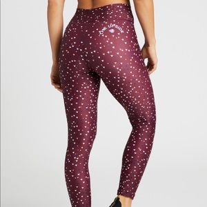 SoulCycle x The Upside Heart Midi Leggings